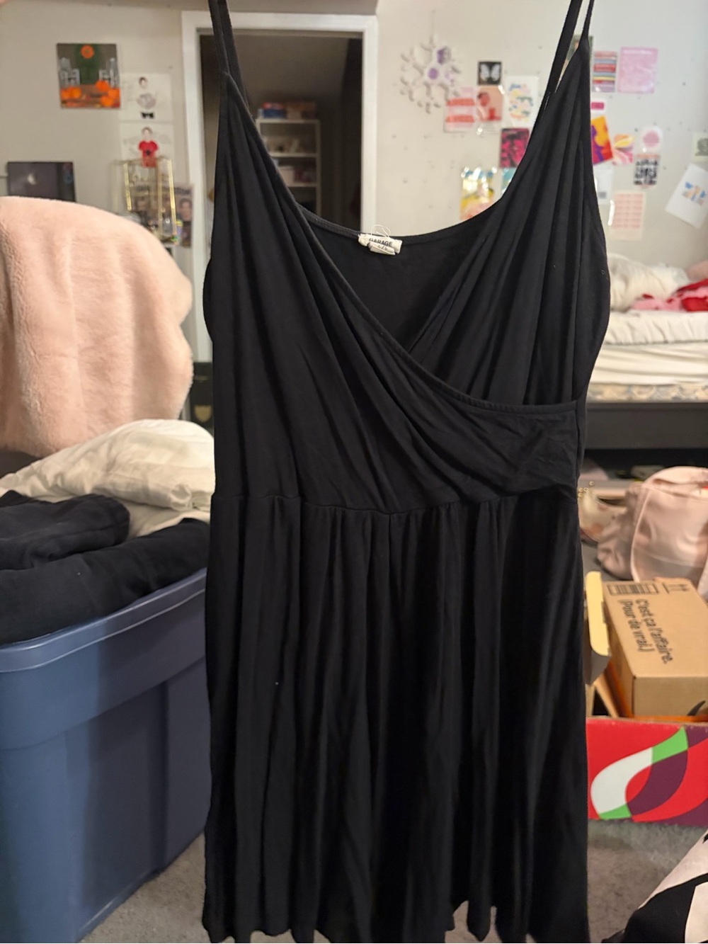 Garage Black Romper